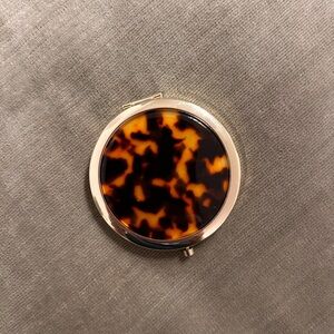 Tortoise Shell Compact Mirror NWT